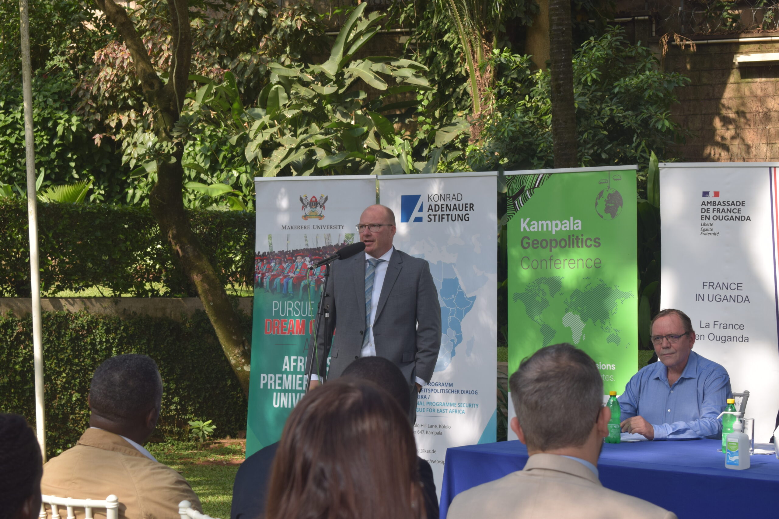 Mr. Nils Wörmer, Director of the Regional Programme Security Dialogue for East Africa at KAS - UG Diplomat