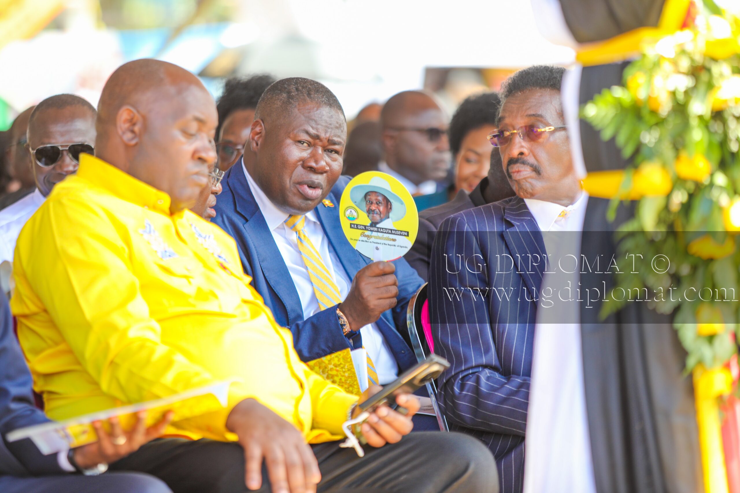 Minister of Defence and Veteran Affairs for the Republic of Uganda is Hon. Jacob Marksons Oboth. PHOTO BY ALEX MASEREKA JOEL - UG DIPLOMAT