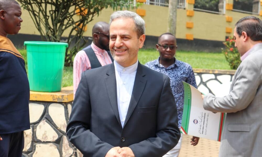 Iran's ambassador to Uganda Majid Saffar