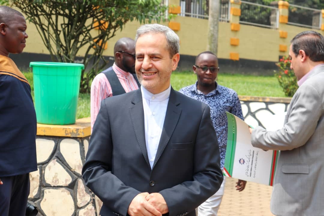 Iran's ambassador to Uganda Majid Saffar