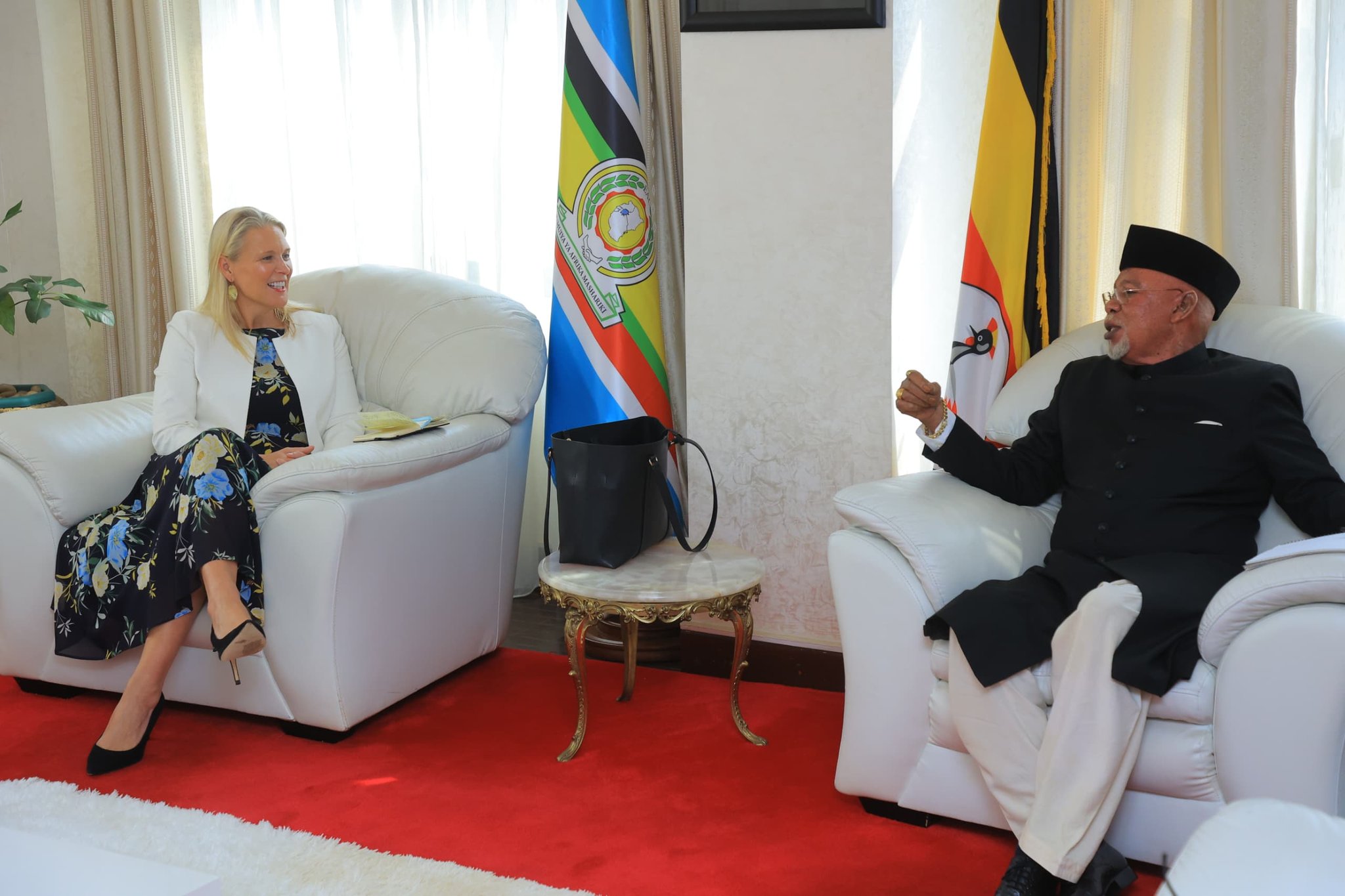 Gen. Jeje Odongo met with the British High Commissioner to Uganda, H.E. Lisa Chesney - UG DIPLOMAT