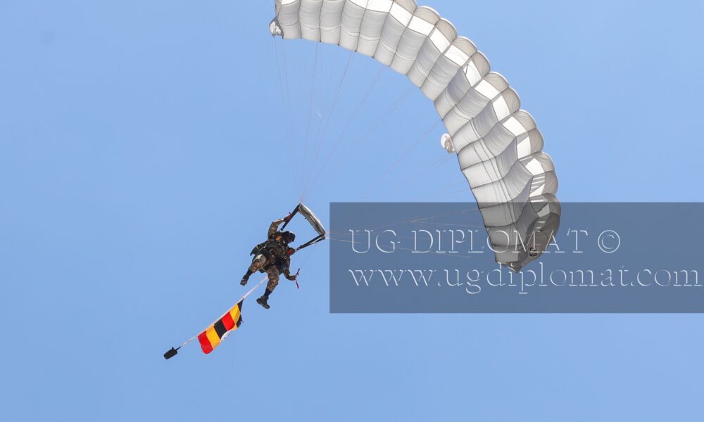 SFC Paratroopers at Kololo. PHOTO BY ALEX MASEREKA JOEL